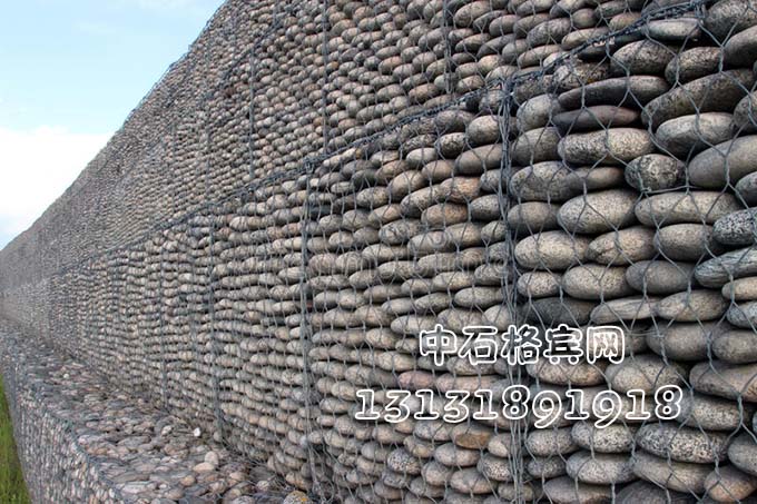 鉛絲石籠擋墻，防洪鉛絲石籠13131891918